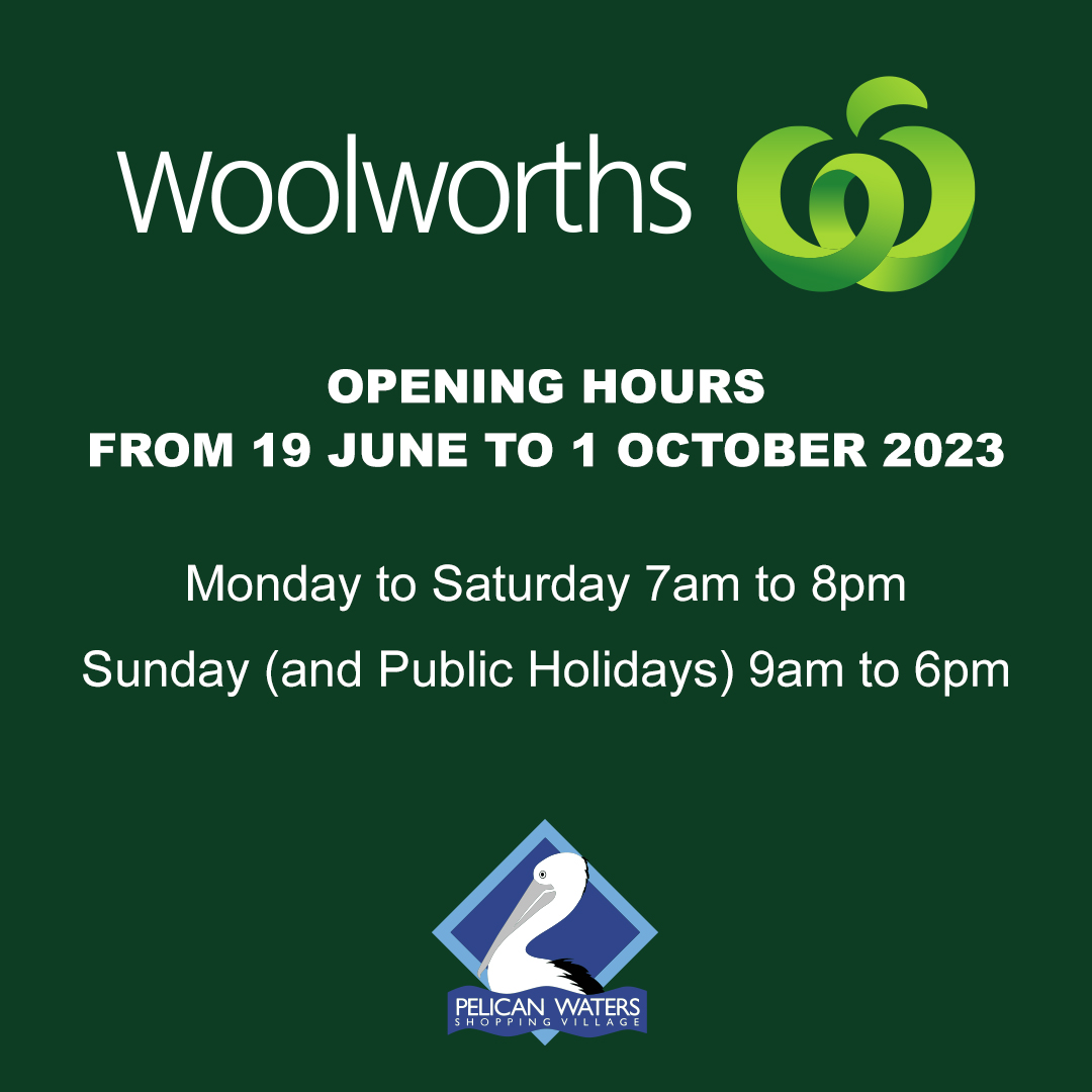 Woolworths Winter Trading Hours